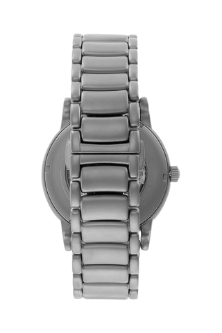 Stalen Automatisch Horloge - Zilverkleurig en Zwart