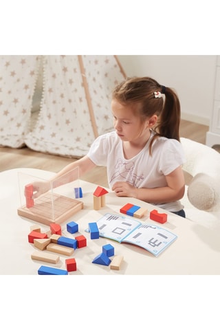 Houten 3D-Bouwspel - Vanaf 18 Maanden