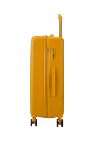 Weekendtrolley M - Mosterdgeel - 65 cm