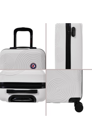 Set de 3 valises (XS/S/M) - Ivoire - 45/55/65 cm - Rafale