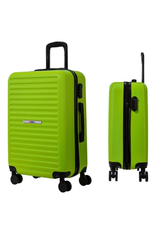 Set de 3 valises (S/M/L) - Vert citron - 55/65/75 cm - Rafale