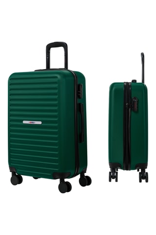 Set de 3 valises (S/M/L) - Vert sapin - 55/65/75 cm - Rafale