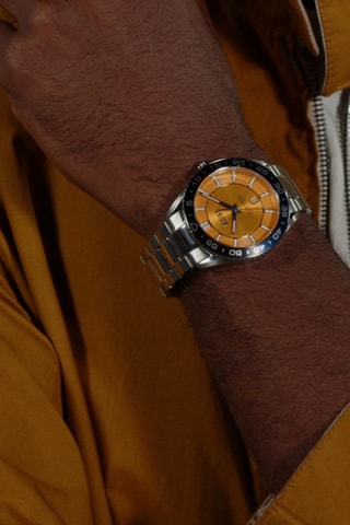 Stalen Quartz Horloge - Zilverkleurig en Zwart