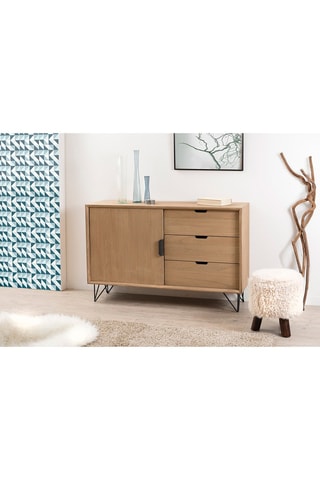 Buffet 1 porte - Naturel