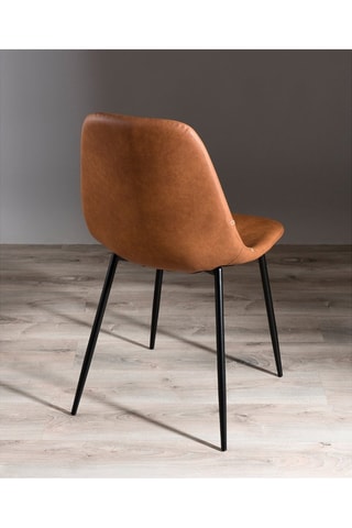 2 chaises Tom - Marron