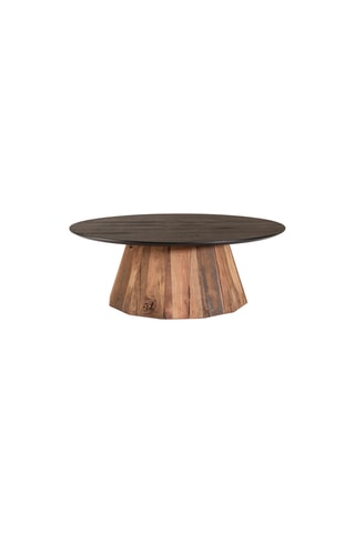 Table basse - Naturel et noir