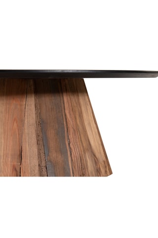 Table basse - Naturel et noir