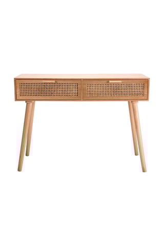 Console 2 tiroirs - Naturel