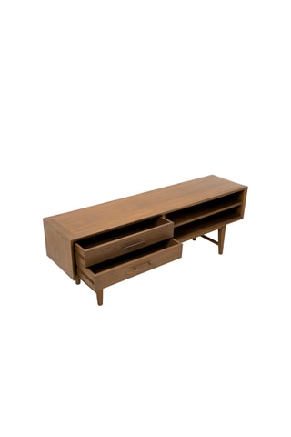 Meuble TV 2 tiroirs - Naturel