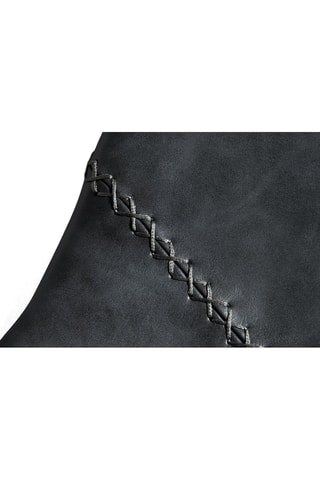 2 chaises Tom - Gris foncé et noir