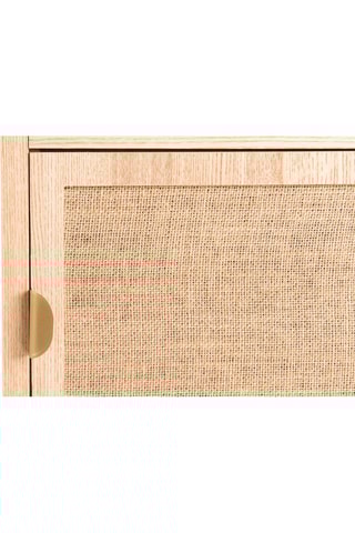 Table de chevet 1 porte - Imitation bois