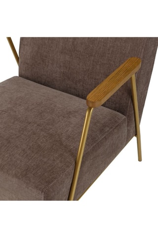 Fauteuil lounge - Taupe
