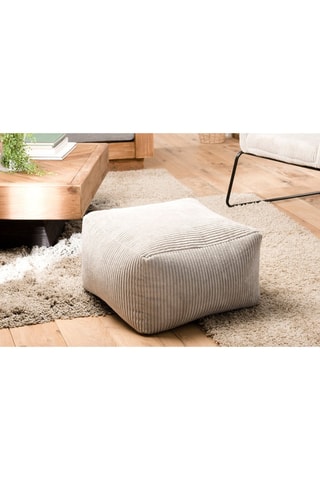 Pouf - Gris perle