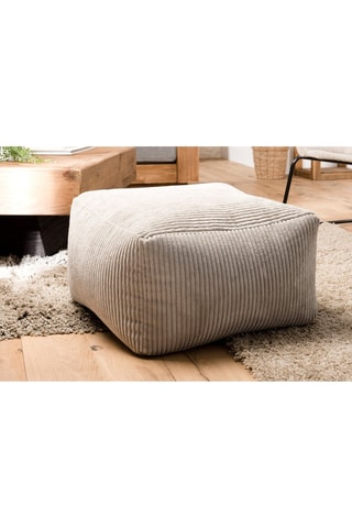 Pouf - Gris perle
