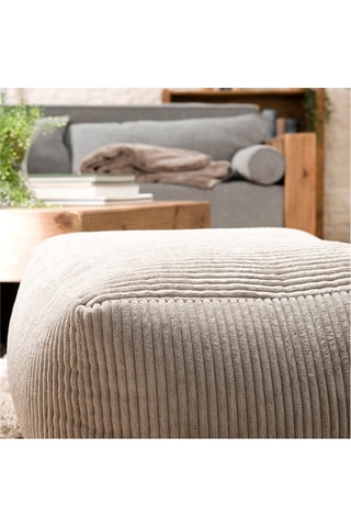 Pouf - Gris perle