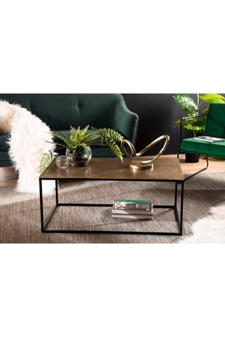 Table basse - Doré