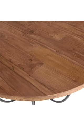 Table basse - Naturel et noir