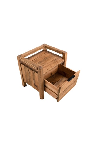 Table de chevet 1 tiroir - Naturel