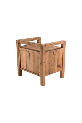 Table de chevet 1 tiroir - Naturel
