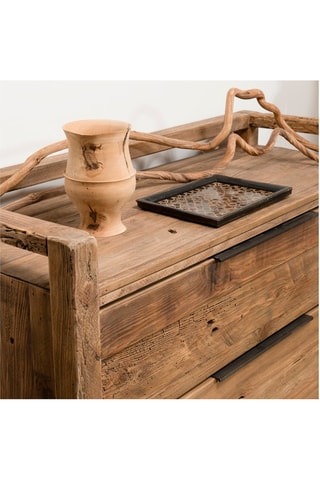 Commode 2 tiroirs - Naturel