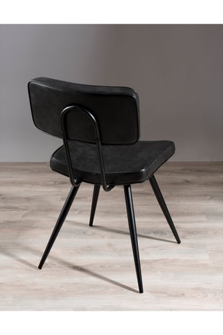 2 chaises Tom - Noir