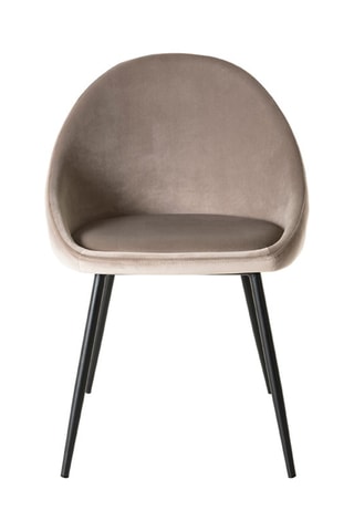 2 chaises Tom - Taupe