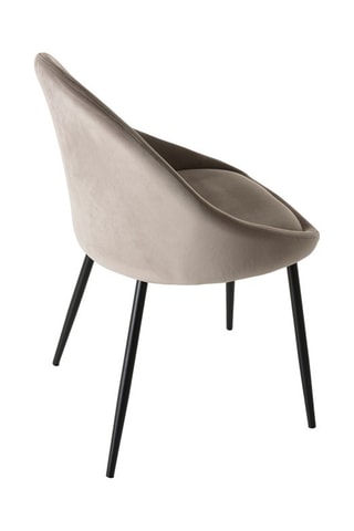 2 chaises Tom - Taupe