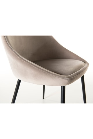 2 chaises Tom - Taupe