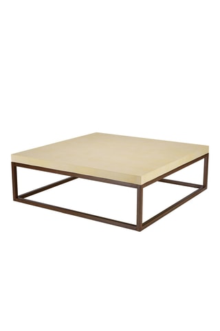 Table basse - Beige et marron