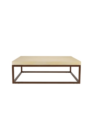 Table basse - Beige et marron