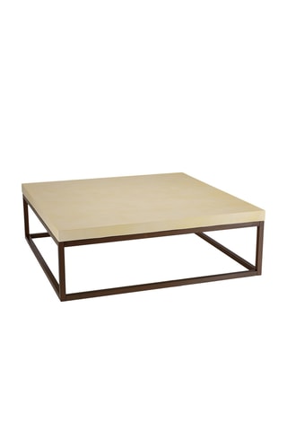 Table basse - Beige et marron