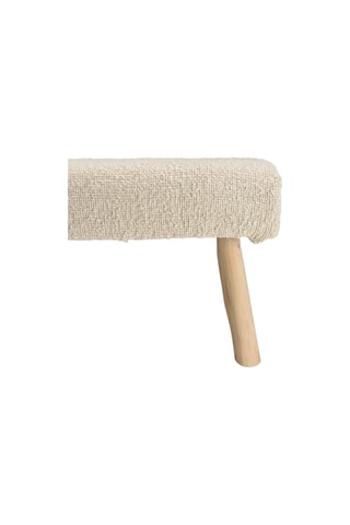 Banc - Ecru et naturel