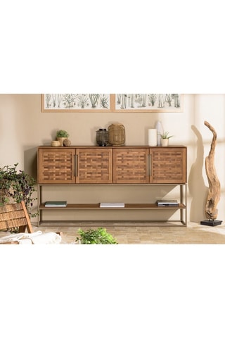 Buffet 4 portes Sixtine - Naturel