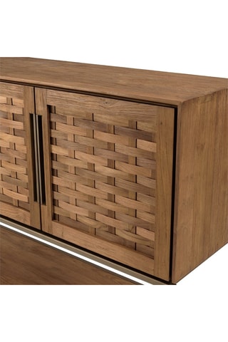 Buffet 4 portes Sixtine - Naturel