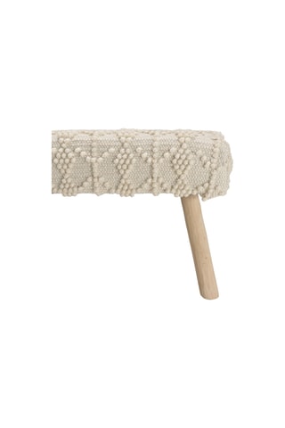 Banc - Beige et naturel