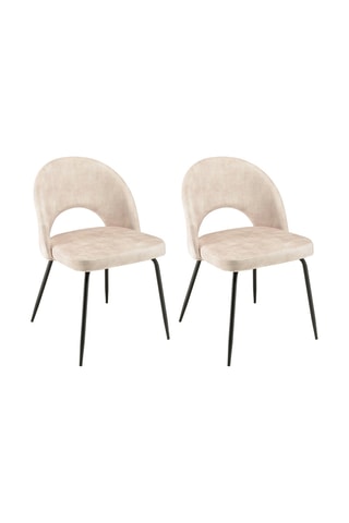 2 chaises Tom - Beige