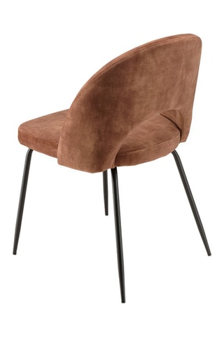 2 chaises Tom - Marron