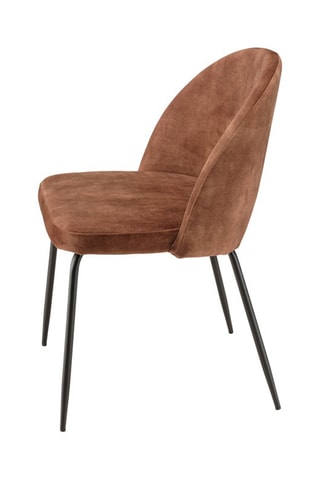 2 chaises Tom - Marron