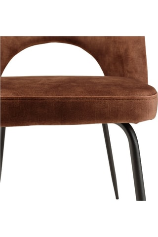 2 chaises Tom - Marron