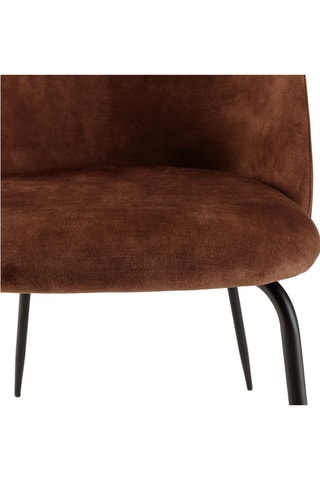 2 chaises - Marron
