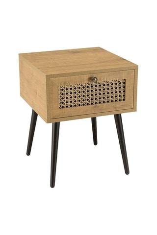 Table de chevet 1 tiroir - Naturel
