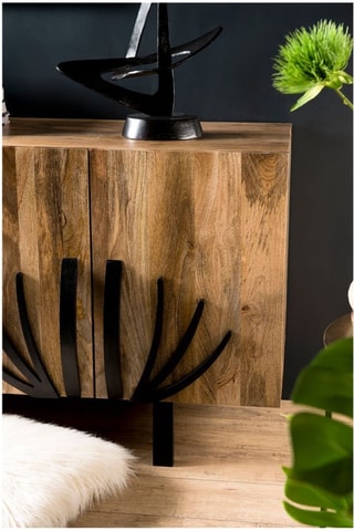 Buffet 4 portes Indra - Marron