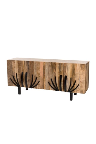 Buffet 4 portes Indra - Marron