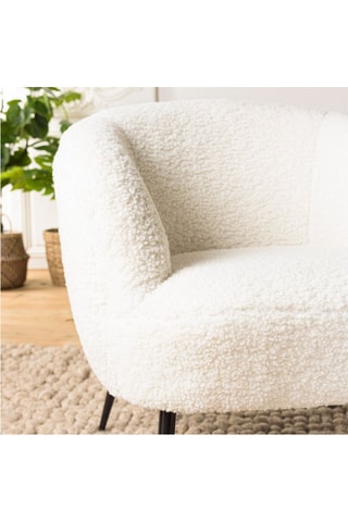 Fauteuil Albane - Blanc