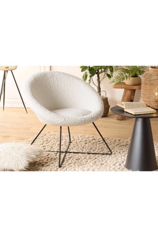 Fauteuil Albane - Blanc