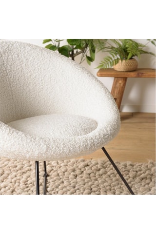 Fauteuil Albane - Blanc