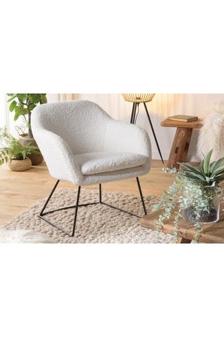 Fauteuil Albane - Blanc