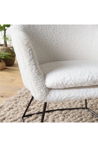 Fauteuil Albane - Blanc