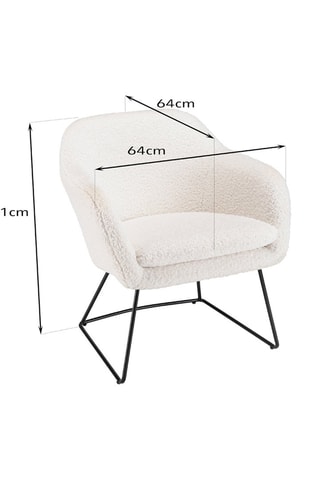 Fauteuil Albane - Blanc