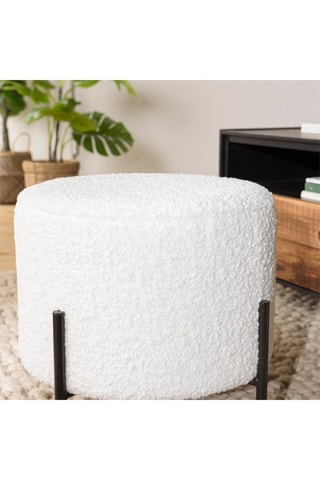 Tabouret Agathe - Blanc